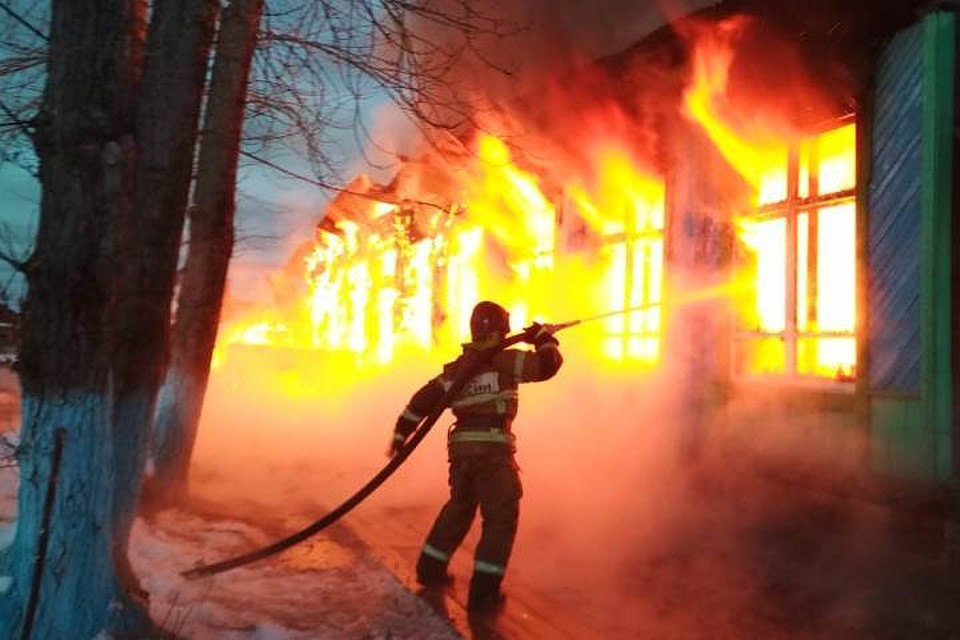 Пожар в образовательных учреждениях