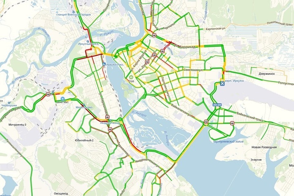 Дороги города иркутска. Максимальные пробки. Яндекс пробки Иркутск сейчас. Иркутск пробки сейчас в городе. Пробки на Маяковского Иркутск.